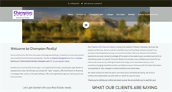 Desktop Screenshot of championrealtyllc.net